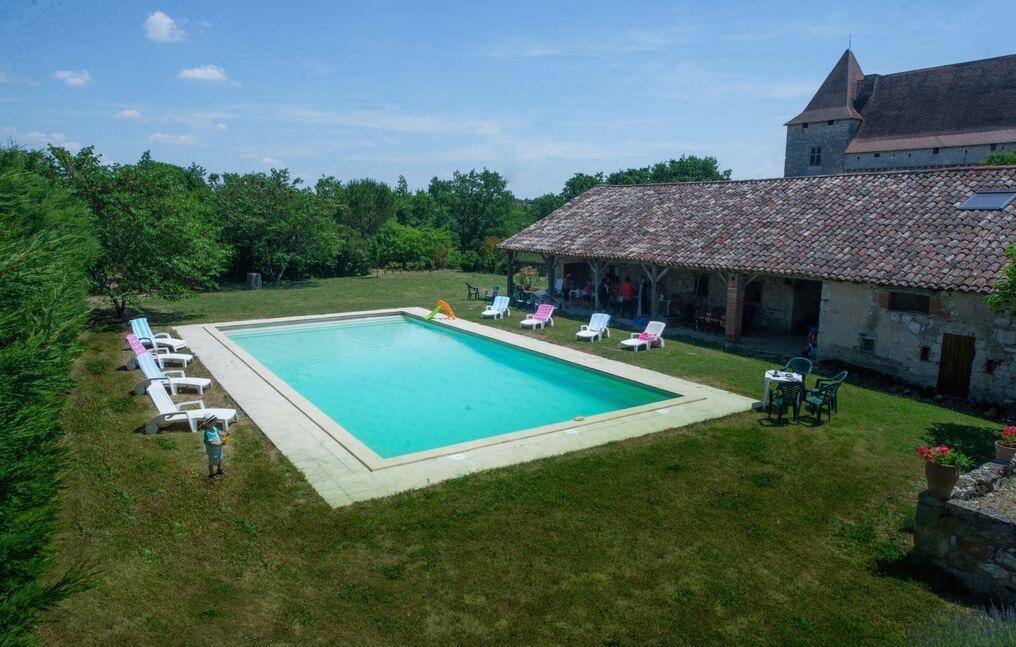 Вілла Chateau De Goudourville Екстер'єр фото